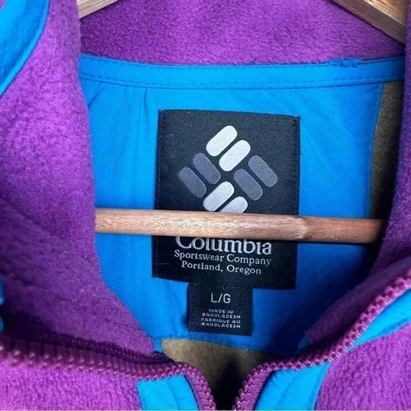 Columbia x ASOS Back Bowl Full Zip Fleece Size Large - Picture 7 of 13